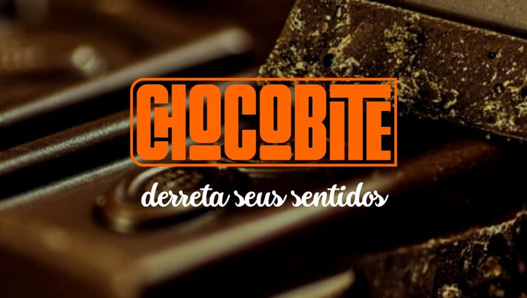 Logotipo em lettering para marca de chocolate por Acebal Santana.