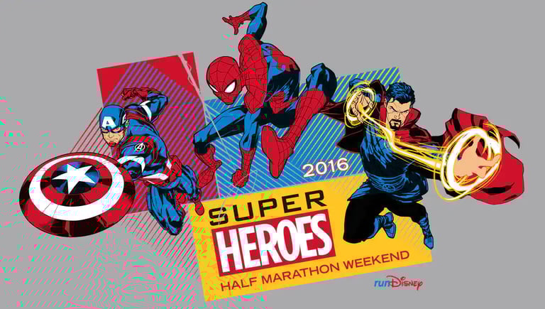 2016 runDisney Avengers Half Marathon Course Maps