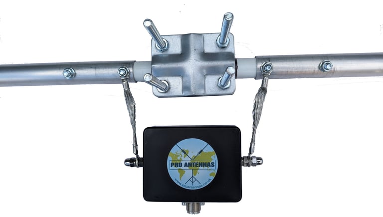 Dual Beam Pro assembly matching transformer