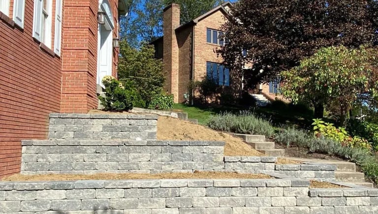 Retaining walls in Pittsburgh
