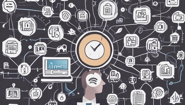 A creative team brainstorming digital ad strategies around a laptop.