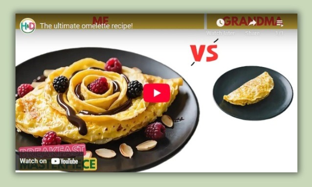 Protein omelette recipe