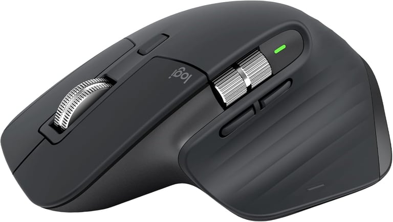 El Logitech MX Master 3S es el mejor mouse profesional de 2025 para diseñadores y programadores.