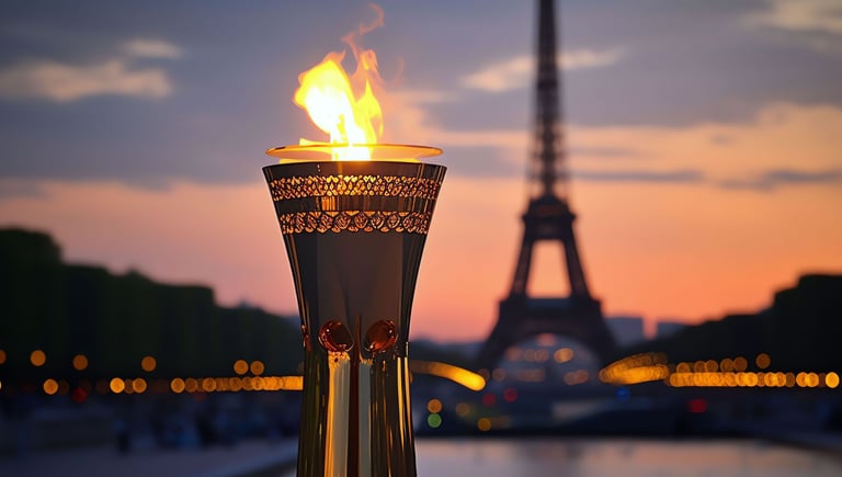 flamme olympique Paris 2024 jeux olympiques