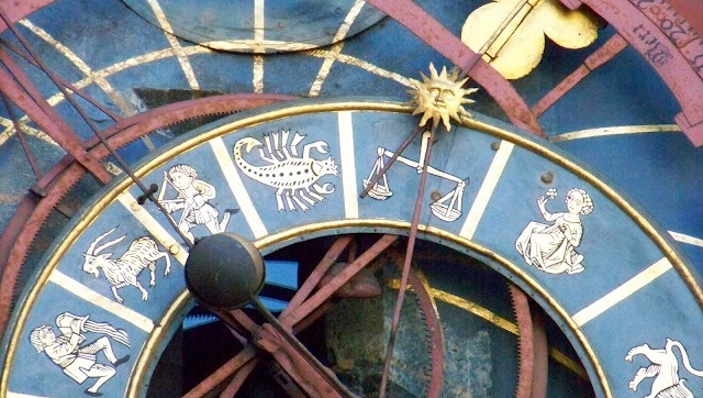 Le cadran de l'horloge astrologique de Berne