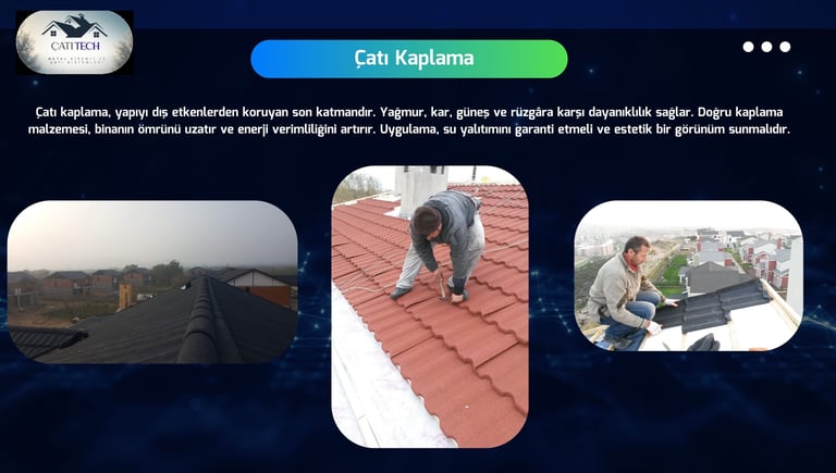 çatı kaplama