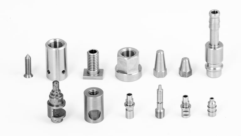 Swiss Sliding Head Machining Components