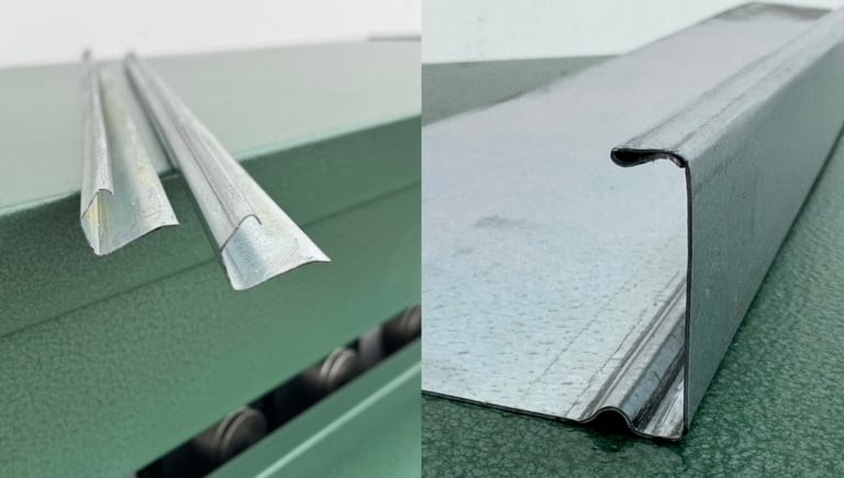 Clips y perfil TDF para ductos HVAC
