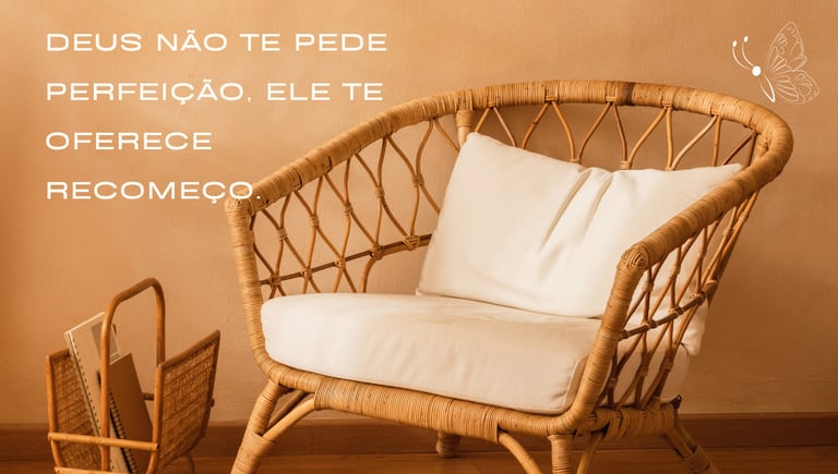 Deus não te pede perfeição