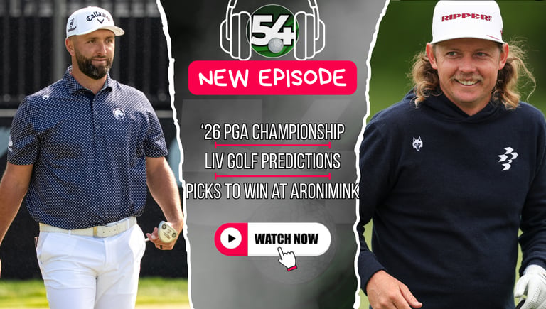 Watch new 54 Golf podcast episodes on YouTube!