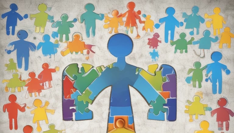 An inviting image of a family engaging in a warm conversation, fostering connection.