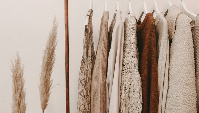 Clothes hanging