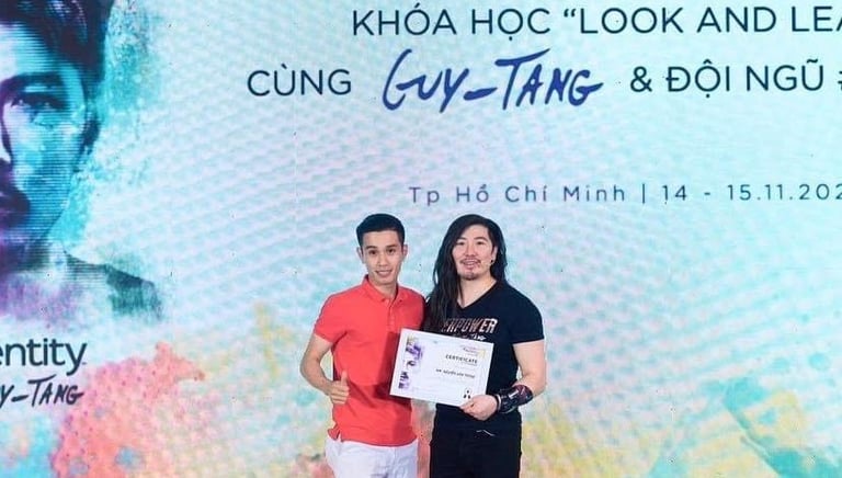 Chứng chỉ MyIdentity của Guy Tang