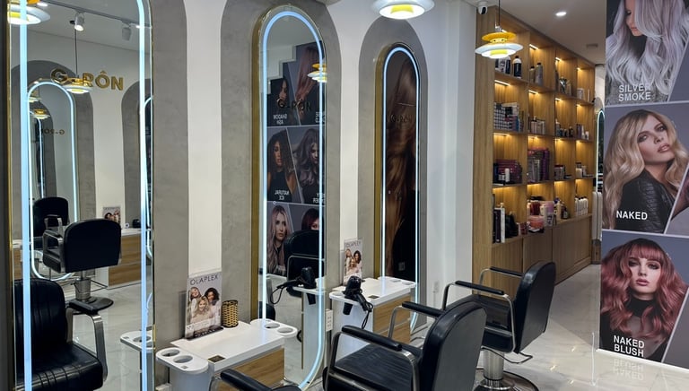 Không gian của G-Rôn Hair Salon