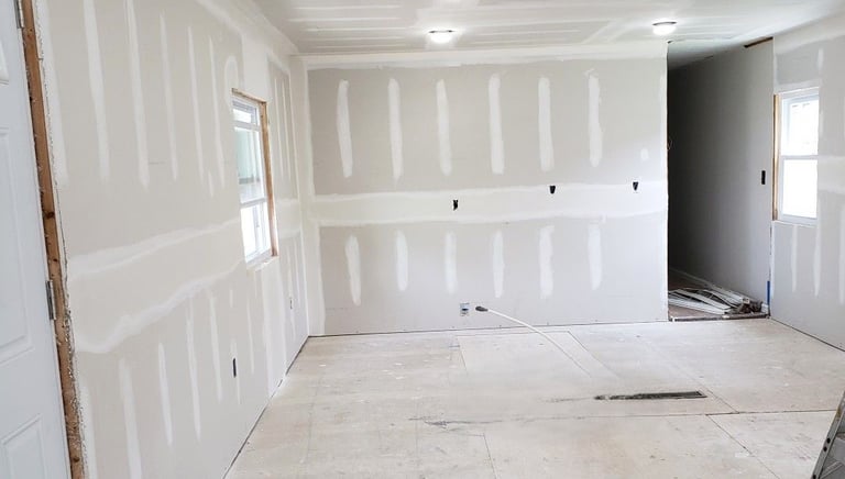 Drywall installation in Massachusetts