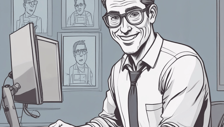 Mister D portrait, he is expert in automatic layout and automatic catalogs PDF generation.