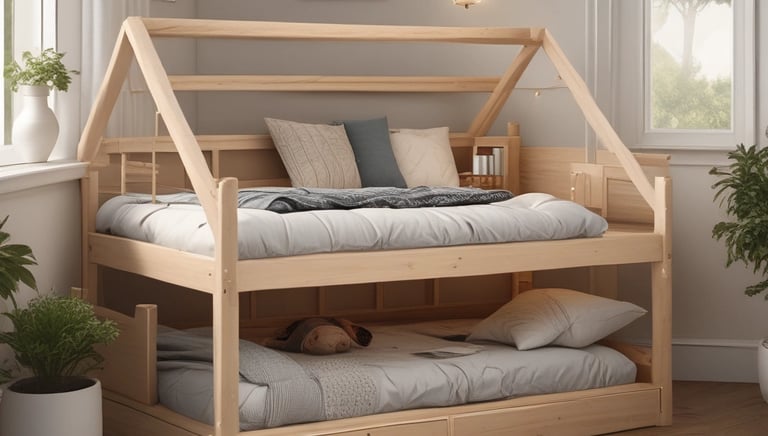 A skilled craftsman working on a detailed wood and metal furniture piece.