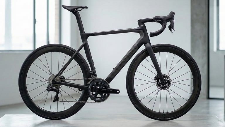 Carbon fibre bike for NDT assessment