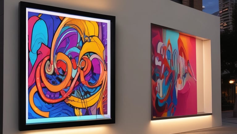 A smooth, white fabric stretch ceiling softly lit in a modern living room.