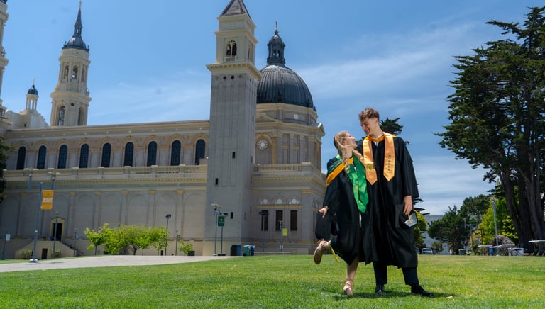 Professional headshot in San Francisco for graduation