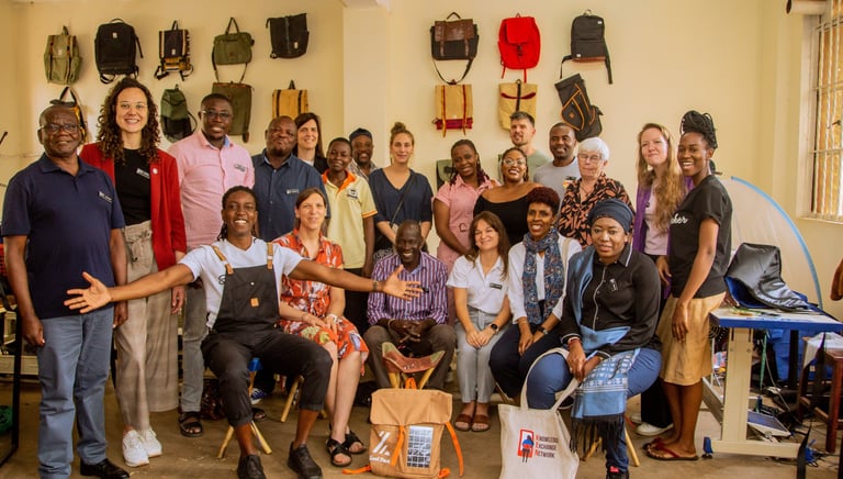Visiting SeatPack in Uganda