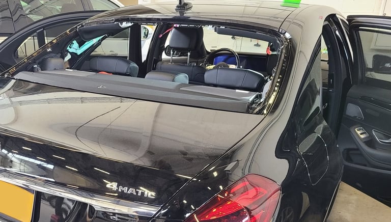 Auto Glass Back Glass Replacement