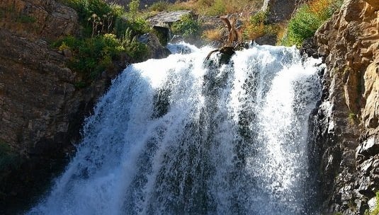 Ispay Waterfall Uzbekistan