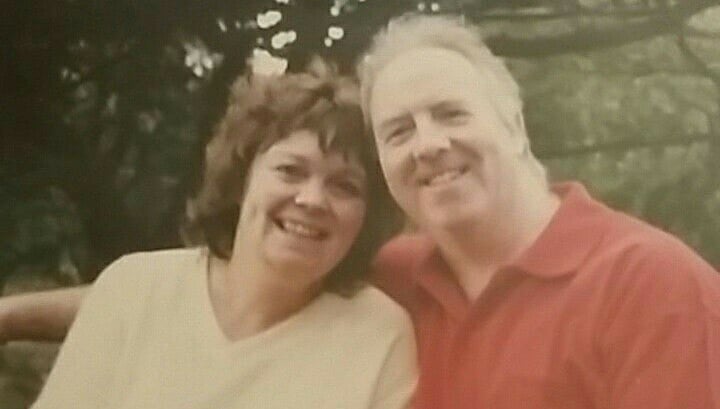 photo of wonderful deceased parents, happy smiling memories