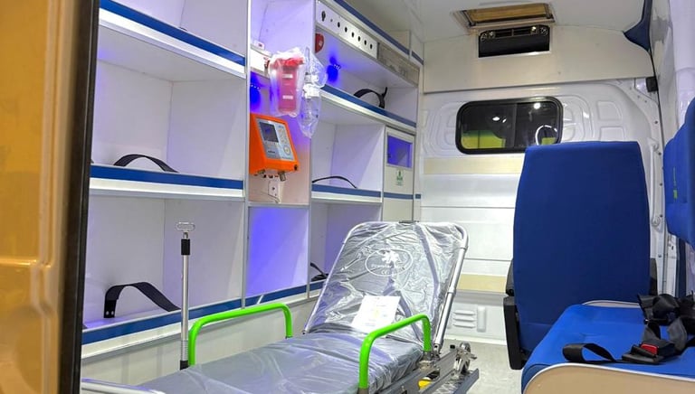 equipamiento para ambulancias