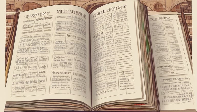 A serene interior view of an Orthodox church during a service.