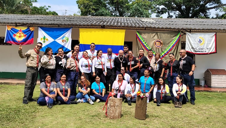 Curso de insignia de madera