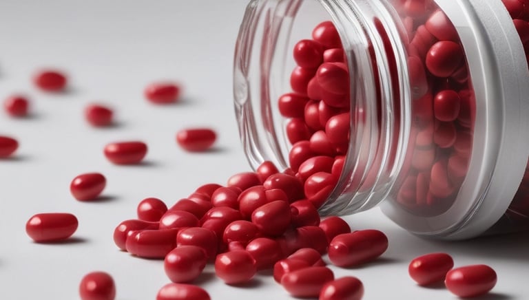 An image depicting laboratory testing for supplement stability.