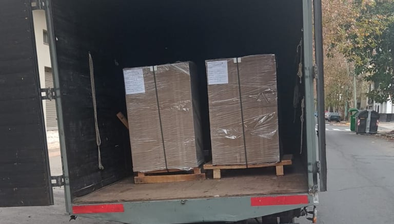 camion para mudanza