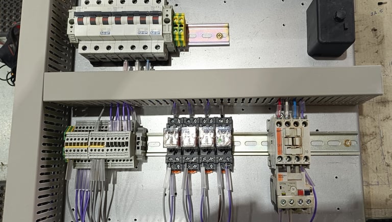 this is a pump control board with three level switches