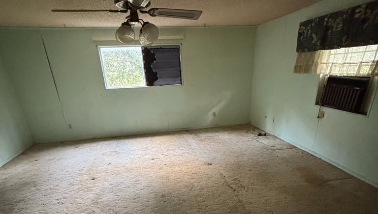 House After Eviction Cleanout in San Antonio