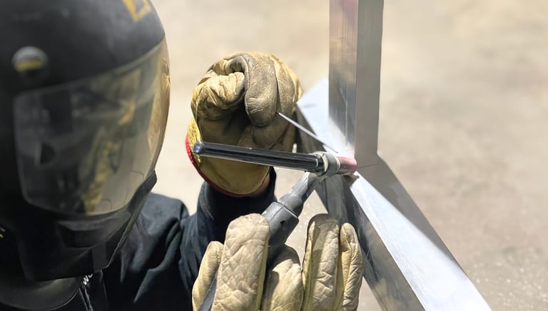 aliuminio suvirinimas