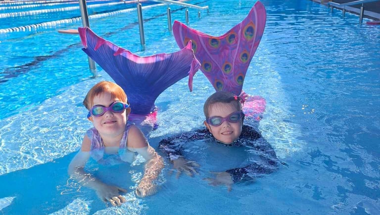 Mini Mermaids swim class