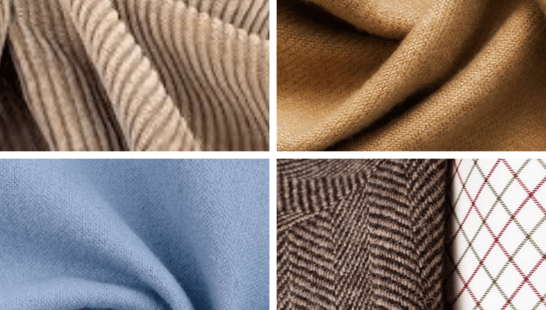 a collage of different types of fabrics and fabrics