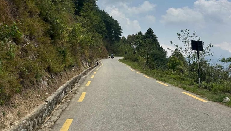 road construction done by kankai international builders