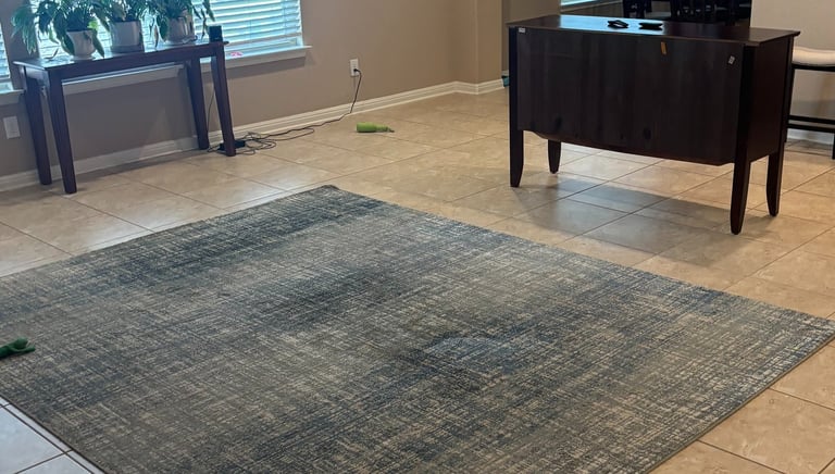 Living room Clear Of Old Furniture After Razorbill Junk Removal