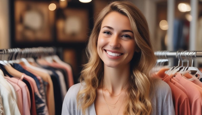 A bright, inviting image of wellness products with price tags highlighting special offers.