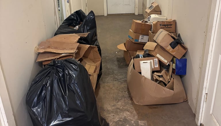 Storage Unit Full Of Junk