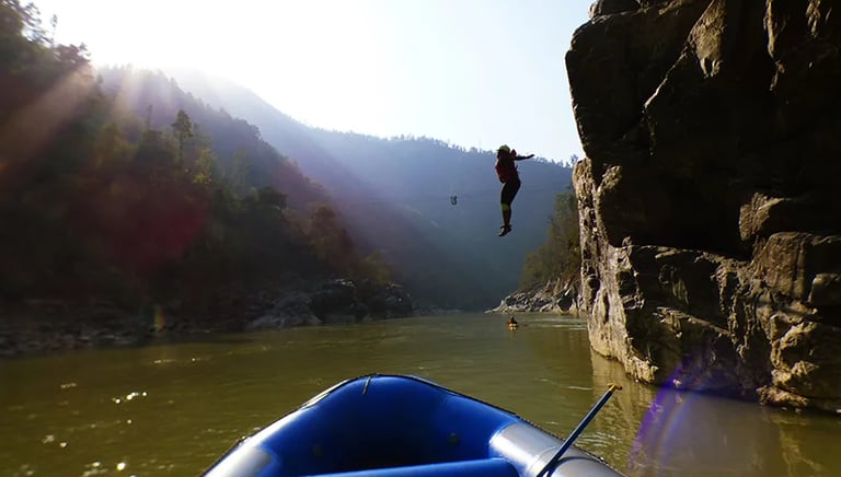 Whitewater Rafting on the Trisuli River