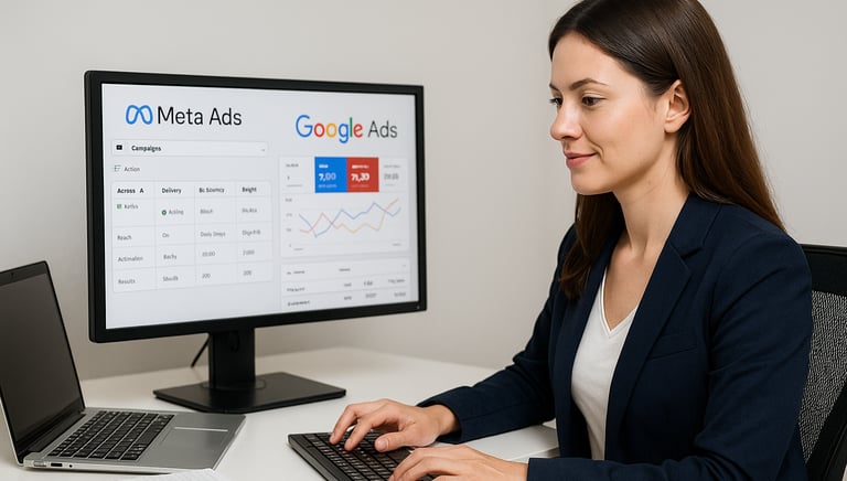 Campañas en Meta Ads y Google Ads