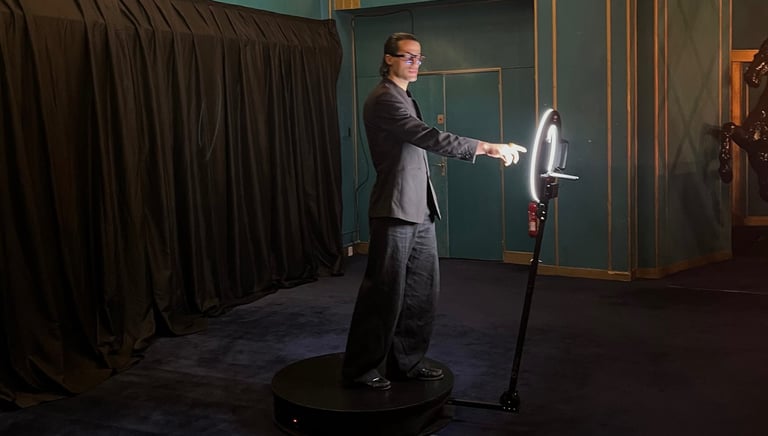 photobooth 360 spinner