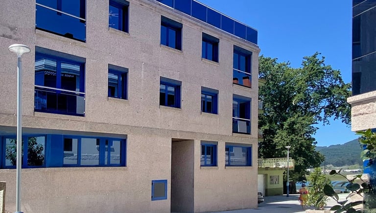 Modern beachfront apartments for sale in Galicia, Spain - 1, 2 and 3-bedroom layouts steps from the