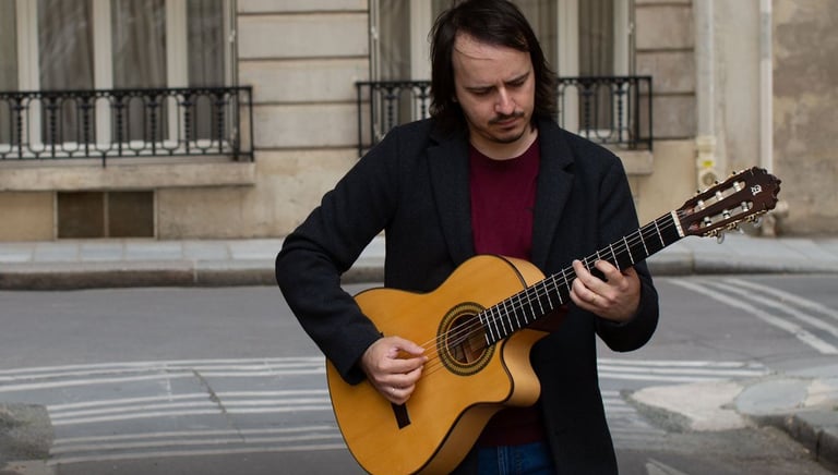 Jesús Sanz professeur de guitare