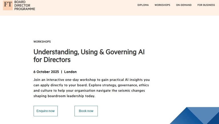 Danilo McGarry Partner of Financial Times on Ai Education 