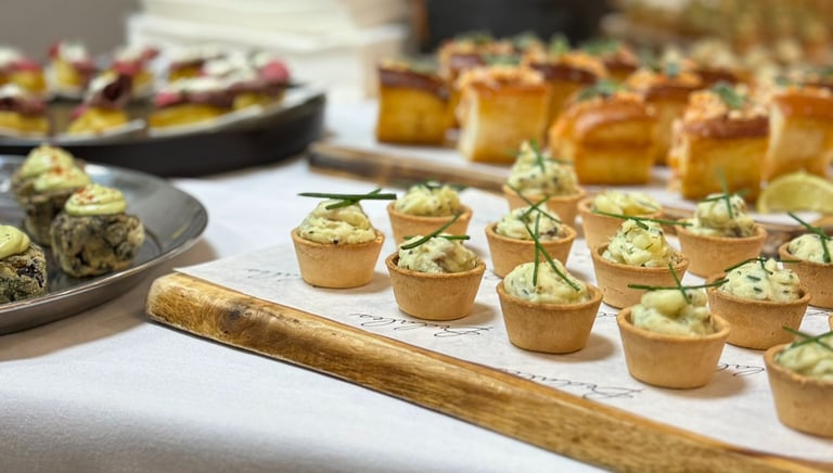 Canapes; Function finger food; canapes selection; catering; food and drinks 