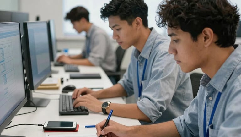 black blue and yellow textile